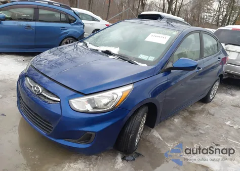 2017 Hyundai Accent Se z USA, uszkodzony, nr VIN KMHCT4AE8HU214210